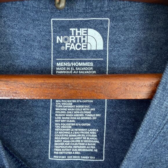 The North Face Men's Short Sleeve Half Dome Tri-Blend Tee Size M - Picture 4 of 7